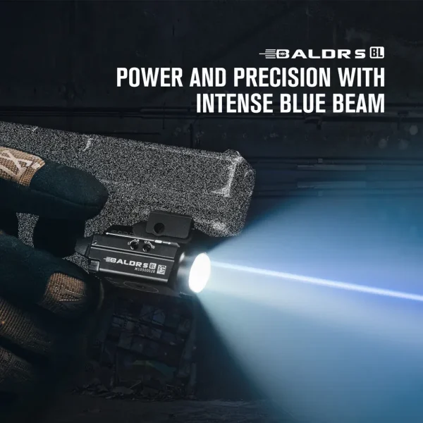 OLight Baldr S Rechargeable Tactical Pistol Light 800 Lumens