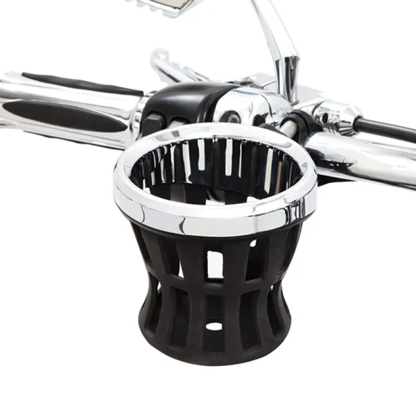 Ciro Drink Holder (Black Mount For Harley-Davidson Models) (50413)