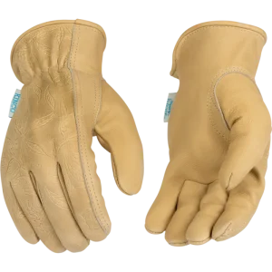 Kinco 398PW-M Women’s aquaHIDE Water-Resistant Full Grain Cowhide Work Gloves, Medium - view 2
