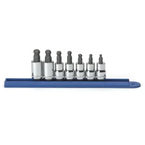 Hex Ball STD MET 3/8″ Drive, 3-10MM, 7 Piece Set KDT80587