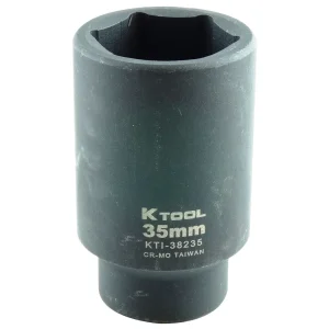 1/2″ Drive Deep 6 Point Impact Socket 35mm KTI38235