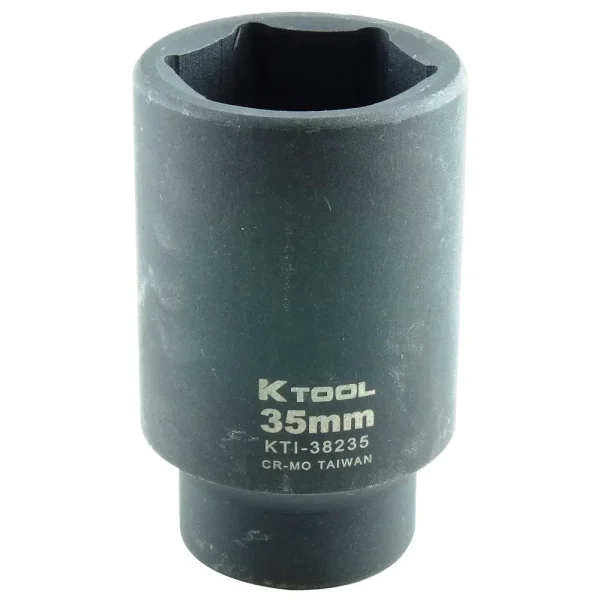 1/2″ Drive Deep 6 Point Impact Socket 35mm KTI38235