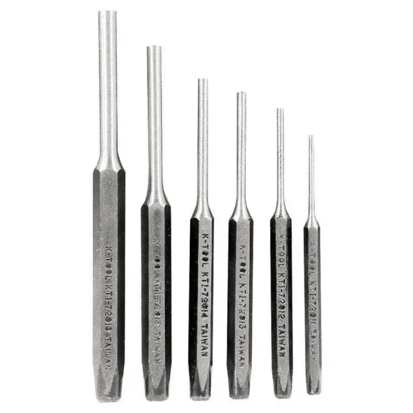 6 Piece Pin Punch Set KTI72900