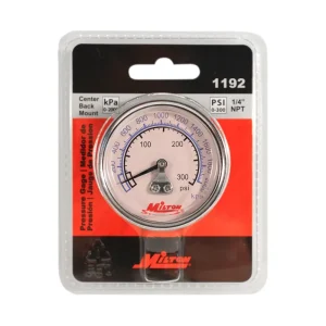 Gage 1/4″ NPT, 0-300 PSI – Cen MIL1192