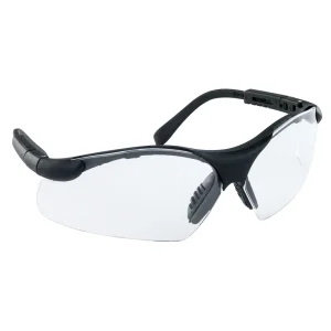 Sidewinders Safety Glasses – Black Frames/Clear Lens