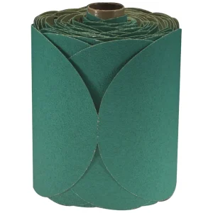 6″ 3M Stikit Green Fre-Cut Disc Roll – 100 Discs per Roll MMM1506