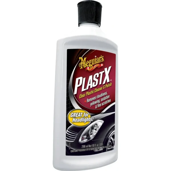 Meguiar’s PlastX 10 Ounce Cleaner And Polish – G12310