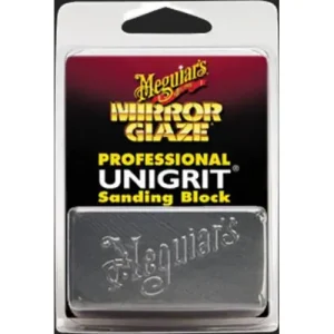 Meguiar’s Mirror Glaze 2000 Grit 2-3/8 X 1-3/16 X 3/4 Inch Sanding Block – K2000