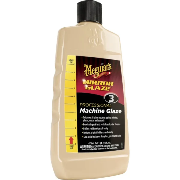 Meguiar’s Mirror Glaze 16 Ounce Machine Glaze – M0316