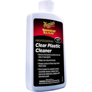 Meguiar’s Mirror Glaze 8 Ounce Clear Plastic Cleaner – M1708