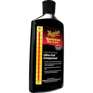Meguiar’s Mirror Glaze 8 Ounce Ultra-Cut Compound – M10508