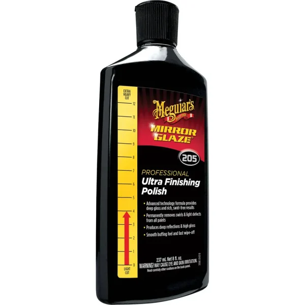 Meguiar’s Mirror Glaze 8 Ounce Finishing Polish – M20508