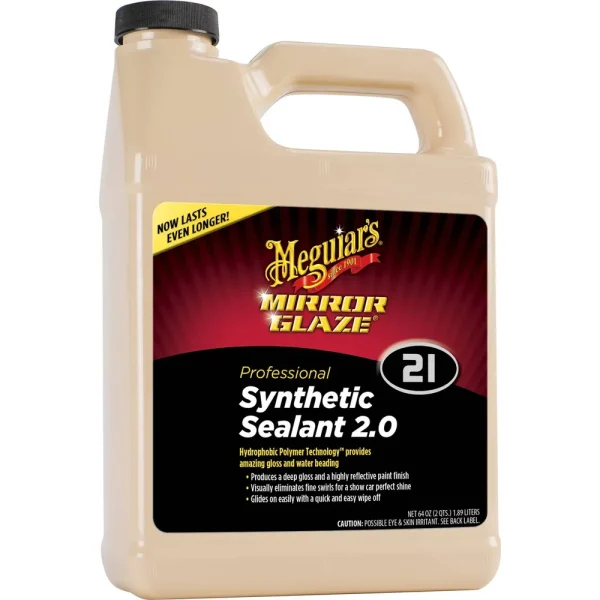 Meguiar’s Mirror Glaze 64 Ounce Synthetic Sealant – M2164