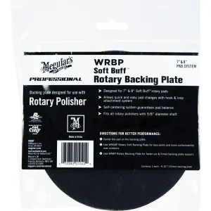 Meguiar’s SoftBuff 6-3/8 Inch Backing Plate – WRBP