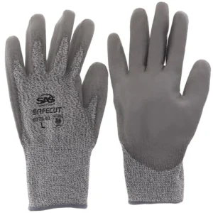 SAS Safety 6775-03 SafeCut HPPE Knit Safety Gloves with PU Palm, Large - view 3