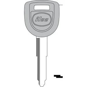 Ilco MAZ2-4R-PT Mazda Transponder Key