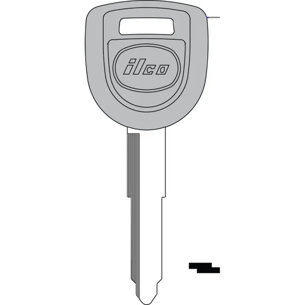 Ilco MAZ2-4R-PT Mazda Transponder Key