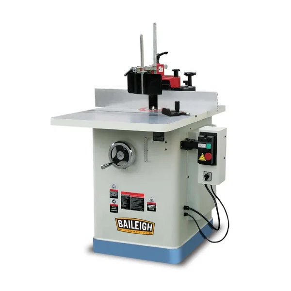 Baileigh 220V 1PH 3HP Spindle Shaper with 28.5″ x 22″ Working Table (1007608)