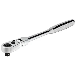 Powerbuilt 649950 Pro Tech 1/4-inch Drive x 7-inch Long Reach Ratchet