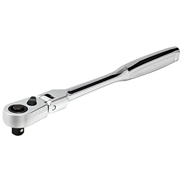 Powerbuilt 649950 Pro Tech 1/4-inch Drive x 7-inch Long Reach Ratchet