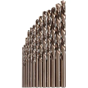 KnKut 13KK6 13 Piece Left Hand Jobber Length Drill Bit Set 1/16″-1/4″ by 64ths - view 4