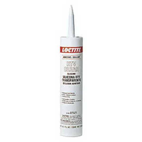 Loctite RTV Clear Silicone Adhesive/Sealant (37521)
