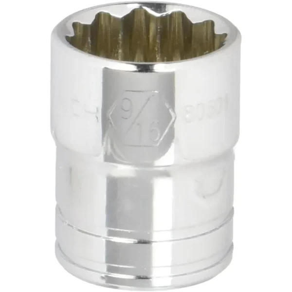 Gearwrench 80501 3/8″ Drive 12 point Socket 9/16″