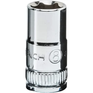 Gearwrench 80130 1/4″ Drive 6 Point Metric Socket 8mm