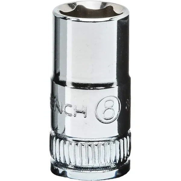 Gearwrench 80130 1/4″ Drive 6 Point Metric Socket 8mm