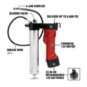 Legacy L1380 Mega Power 12V Grease Gun - view 2