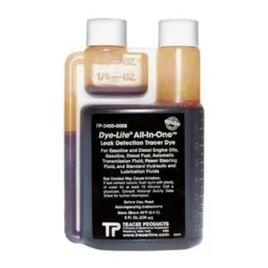 Tracerline TP3400-0008 Leak Detection Dye, for Engine or Transmission Oil 8 Oz.