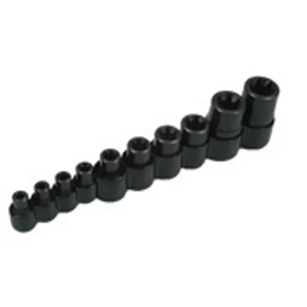 Lisle 10pc External Torx Bit Socket Set, E6 to E20 (26280)