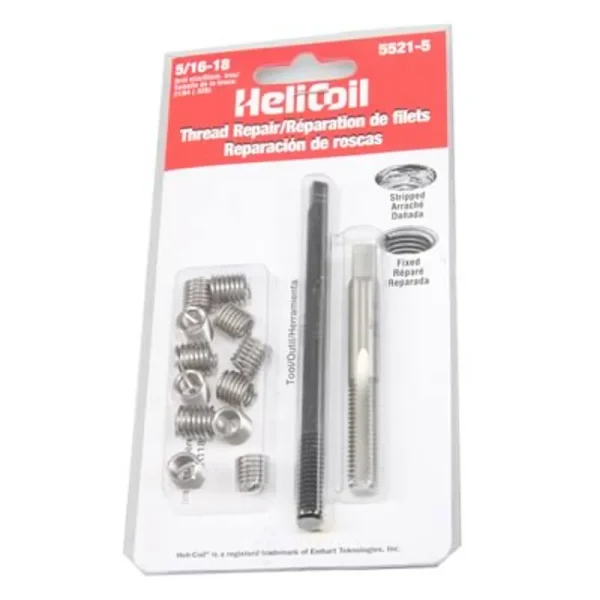 Helicoil Thread Repair Kit, 5/16″ x 18 NC (5521-5)