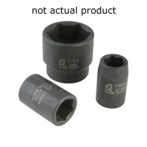 Sunex 1/2″ Dr. 12 Pt. 9/16″ Impact Socket (218Z) | JB Tools