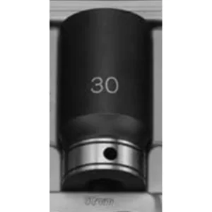 Grey Pneumatic 1/2″ Drive x 30mm Deep Duo-Socket – 6 Point (82030MD)