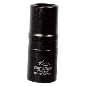 K Tool 38050 Impact Socket, 1/2″ Drive, 19mm 6 Point and 21mm 6 Point, Flip Socket