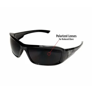 Edge Eyewear Brazeau Black Skull Series Polarized Smoke Lens (TXB216-S) - view 4