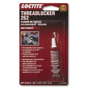 Loctite 6ml 262 Red Threadlocker Tube (37420)