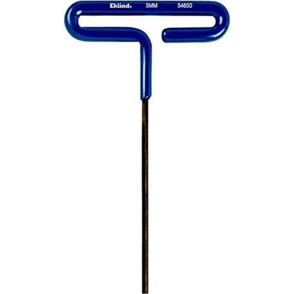 Eklind 54650 Hex Key 5mm T-Handle 6In. Cushion Grip