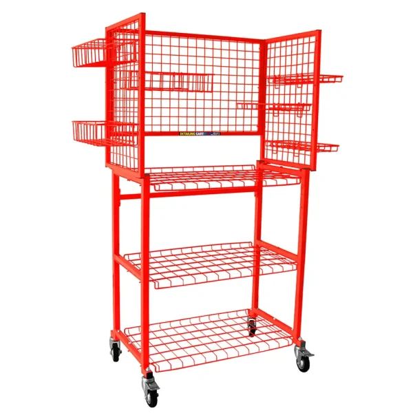 ATD Tools 6574 36.4″ x 19.6″ x 66.5″ Detailing Cart Work Stand