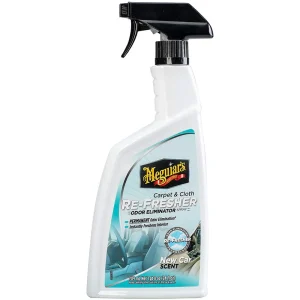 Meguiars G180724 Carpet & Cloth Re-Fresher Odor Eliminator Spray, 24 oz