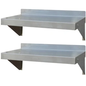 Sportsman Series SSWSET48C 48″ Stainless Steel Work Station w/ Casters & Shelves - view 3