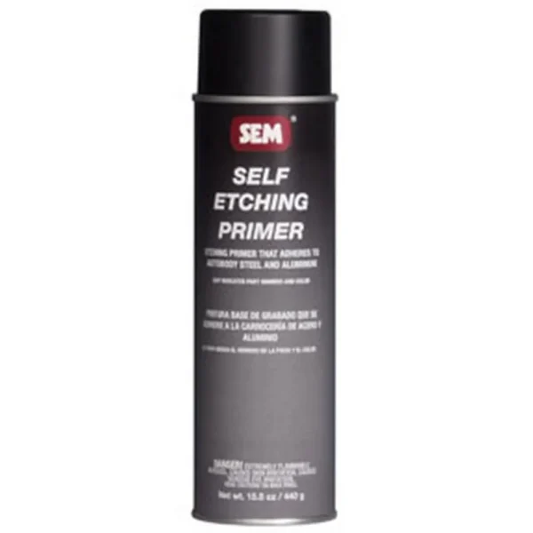 SEM Paints 39673 Self Etching Primer- Black, 15.5oz Aerosol Can
