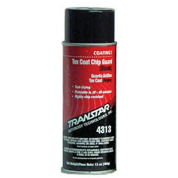 Transtar Autobody 13Oz Texcoat Paint Clear Black Aerosol Rapid Drying (4313)