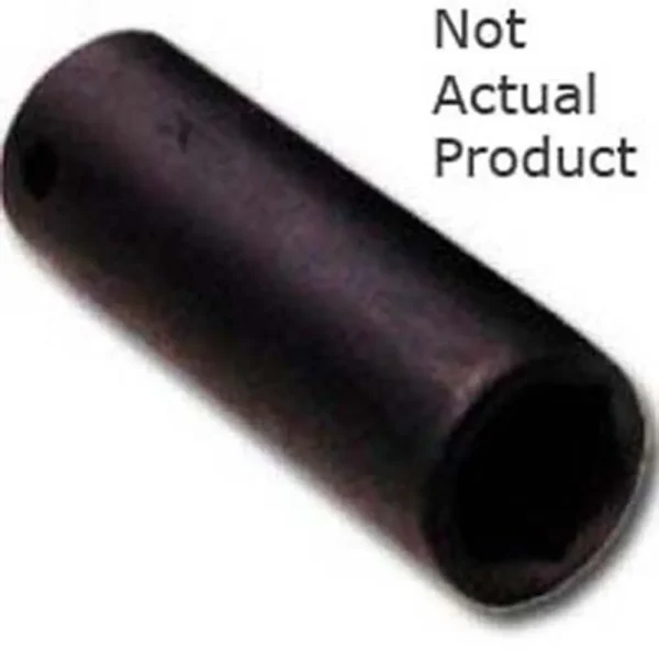 K Tool 37219 Impact Socket, 3/8″ Drive, 19mm, 6 Point, Deep