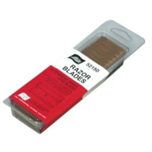 Lisle 100 pack Stainless Steel Razor Blades (52150)