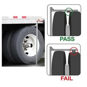 Innovative Products Of America 9067 A “Go/No Go” Tire Caliper For Dual Tire Pairing