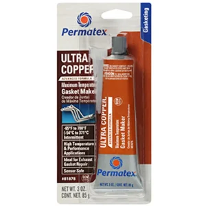 Permatex Ultra Copper Maximum Temperature RTV Silicone Gasket Maker (81878)