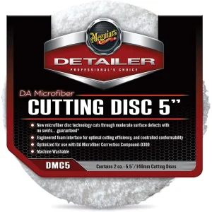 Meguiars DMC5 DA Microfiber Cutting Pad 5″ – 2 Pack