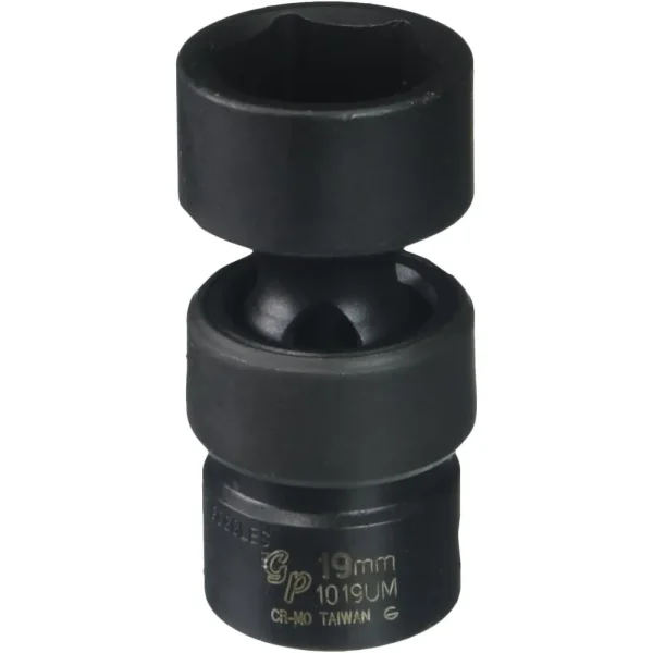 Grey Pneumatic 3/8″ Drive x 19mm Standard Univ. – 12pt Socket (1119UM)